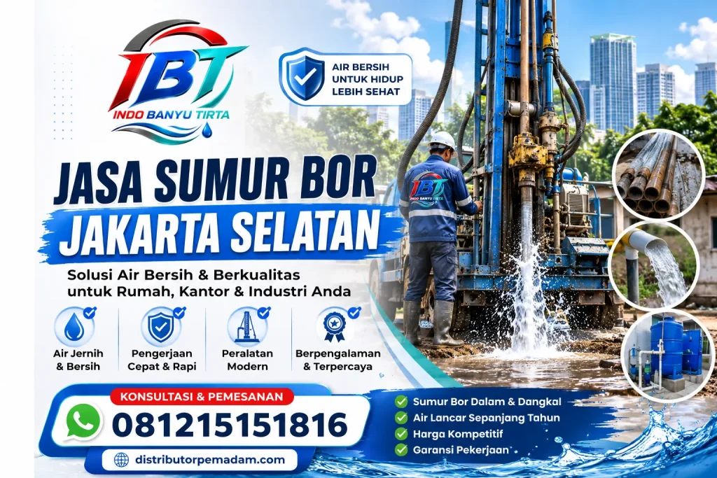 Jasa Sumur Bor Jakarta Selatan