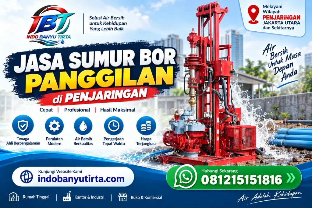 Jasa Sumur Bor Panggilan di Penjaringan