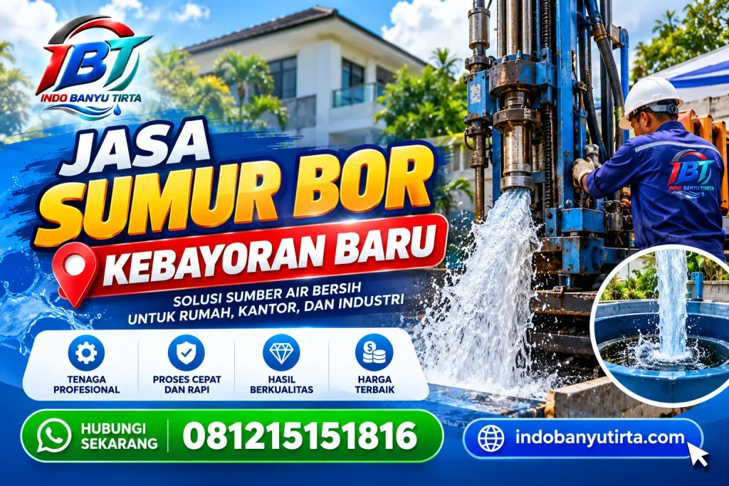 Jasa Sumur Bor Kebayoran Baru