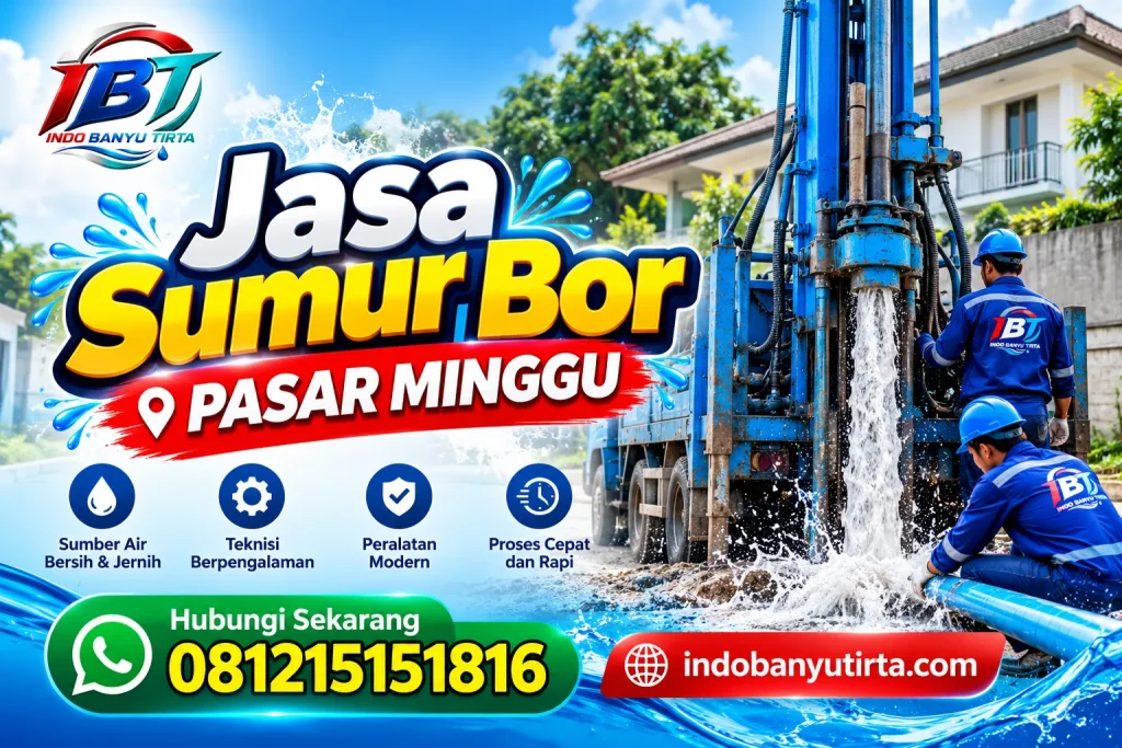 Jasa Sumur Bor Pasar Minggu