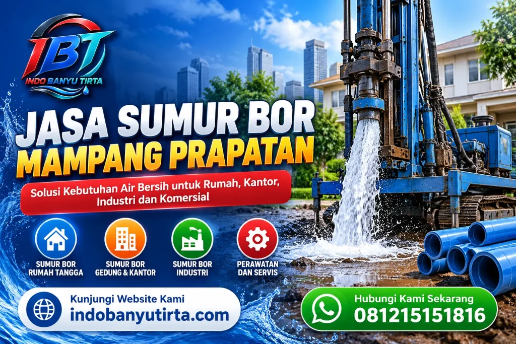 Jasa Sumur Bor Mampang Prapatan