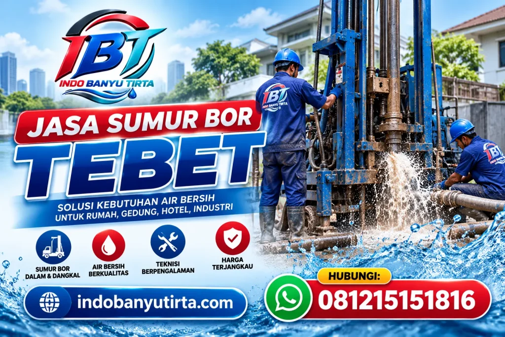 Jasa Sumur Bor Tebet