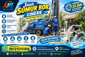 Jasa Sumur Bor Cinere