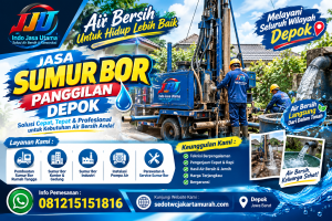 Jasa Sumur Bor Panggilan Depok