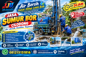 Jasa Sumur Bor Cilodong