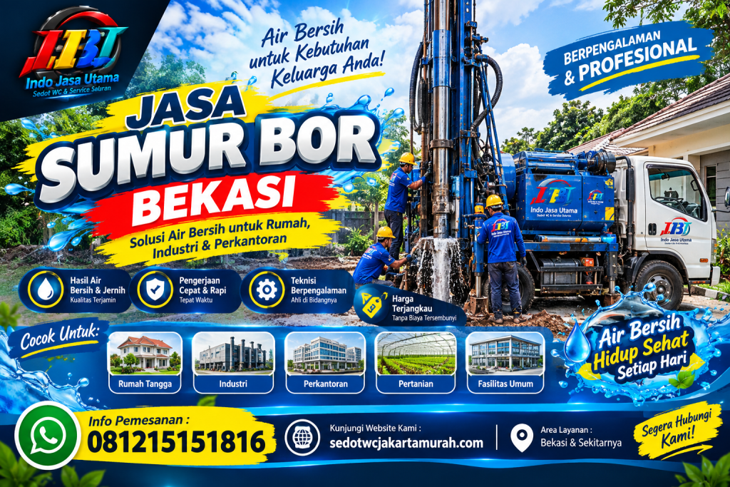 Jasa Sumur Bor Bekasi
