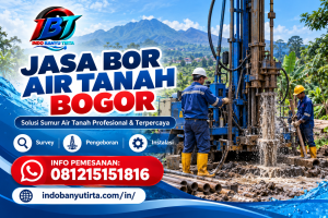 Jasa Bor Air Tanah Bogor