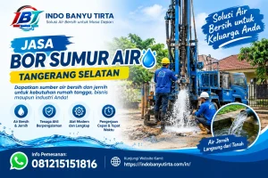 Jasa Bor Sumur Air Tangerang Selatan
