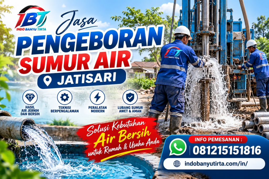 Jasa Pengeboran Sumur Air Jatisari