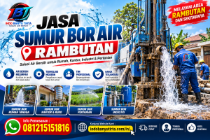 Jasa Sumur Bor Air Rambutan