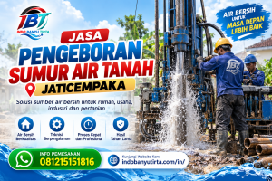 Jasa Pengeboran Sumur Air Tanah Jaticempaka